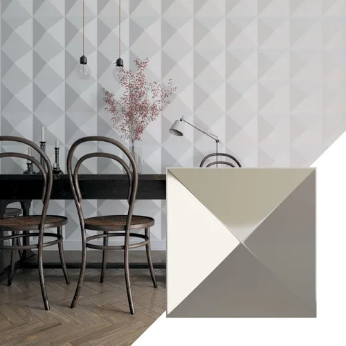Miniatura 12 de Ekena Millwork 11 7/8 pulgadas de ancho x 11 7/8 pulgadas de alto Sellek EnduraWall Decorativo Panel de pared 3D, dorado