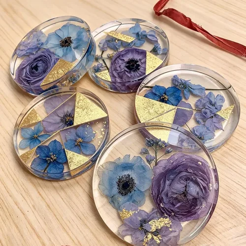 Miniatura 3 de 3 moldes de silicona de círculo profundo para resina, moldes de resina grandes brillantes redondos profundos, 8 x 2 pulgadas de alto. 6 x 2 pulgadas