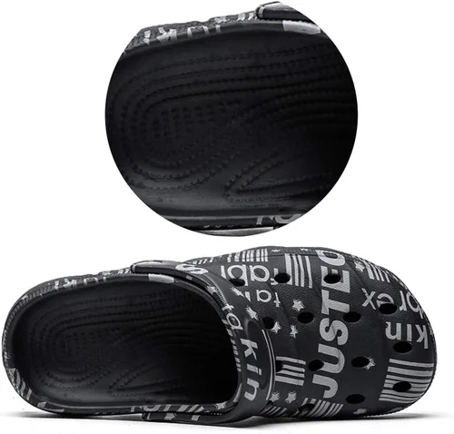 Miniatura 4 de CERYTHRINA Zuecos de jardín para hombre y mujer, sandalias de verano, ligeras, antideslizantes, zapatos deportivos unisex para adultos