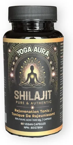 Miniatura 2 de Extracto orgánico de resina Shilajit del Himalaya – 500 mg de potencia máxima, Shilajit puro probado en laboratorio para hombres y mujeres, más