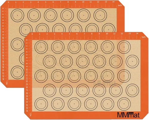 Miniatura 8 de Alfombrillas de Silicona para Hornear para Bandeja de Cuarto - La Mejor Silicona Alemana - Bandeja de Silicona Antideslizante para Hornear