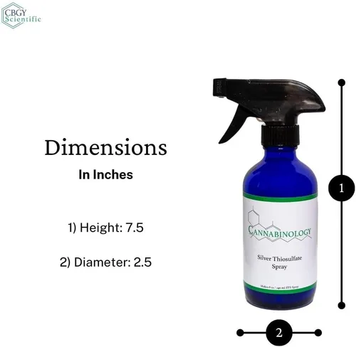 Miniatura 8 de Spray de semillas feminizadas Kit de pulverización de tiosulfato plateado de 8 onzas líquidas Kit de pulverización STS para semillas feminizadas