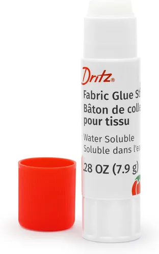 Miniatura 3 de Dritz Varilla, no tóxica y soluble en agua, 0.28 onzas, 1 pegamento para tela, color blanco