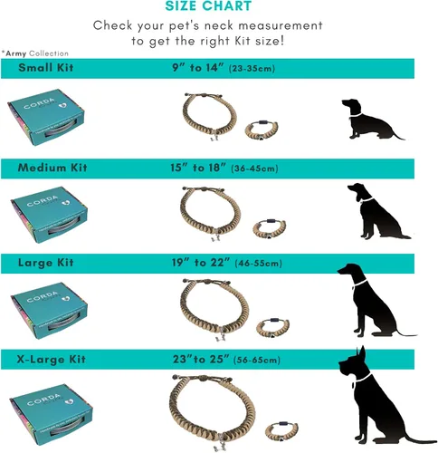 Miniatura 6 de CORDA Crafts - Kit de cuerda de paracaídas - Accesorios completos para hacer collar de perro y pulsera a juego del dueño - Tutorial en video fácil