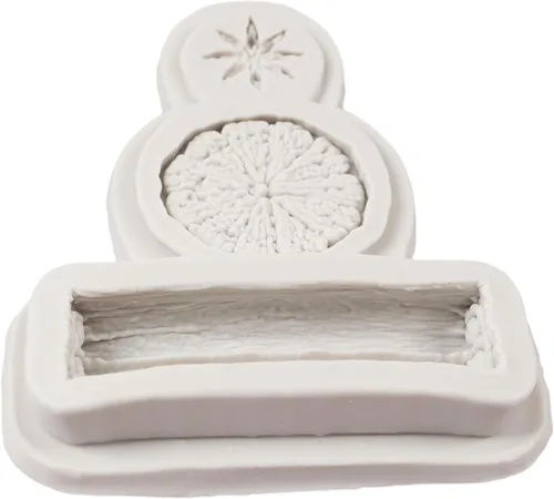 Miniatura 6 de Molde de silicona para especias de invierno, rebanada de limón, anís estrellado, mandarina, cáscara de fondant, moldes para decoración de tartas