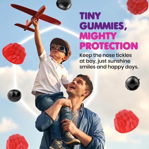 Miniatura 4 de DR. MORITZ Gomitas de saúco para niños y niños pequeños, refuerzo del sistema inmunológico, apoyo a la salud con extracto de bayas de saúco