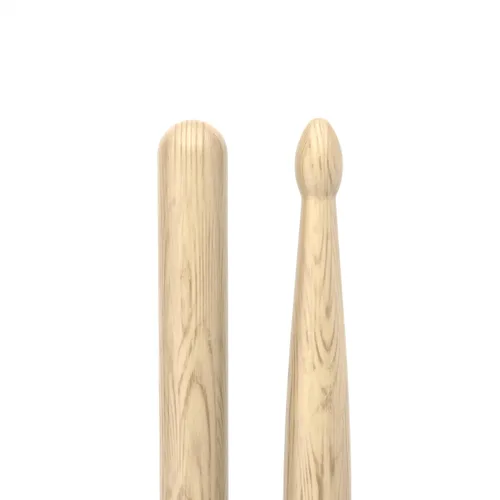 Miniatura 5 de ProMark Baquetas de batería Classic Attack 5A Shira Kashi Oak Drumsticks, punta ovalada de madera, un par