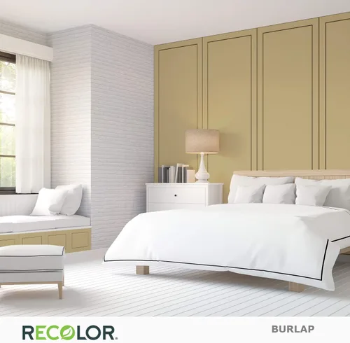 Miniatura 4 de RECOLOR Pintura de Látex Ecológica Premium para Interiores para Paredes, Muebles y Habitaciones con Acabado Cáscara de Huevo, 1 Cuarto de Galón