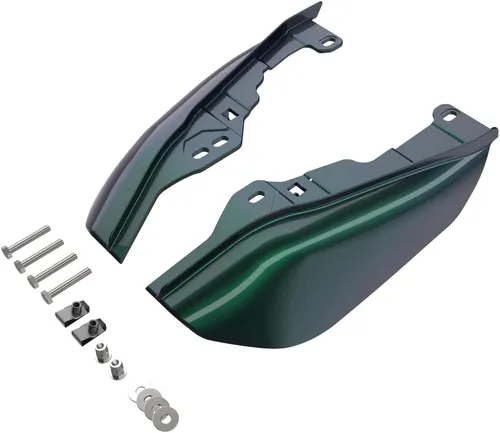 Miniatura 86 de Advanblack Deflectores de aire Road Glide Mid Frame 2024 compatibles con Harley Touring Street Glide, Road King, Electra Glide, 2009-2025
