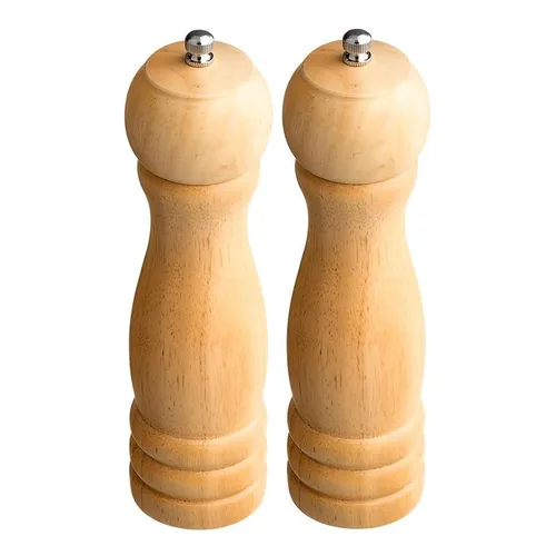 Miniatura 3 de OCS Parts Pro Series - Molinillo de pimienta de madera azul oscuro con molinillo ajustable, molinillo tradicional de sal o pimienta de 8 pulgadas