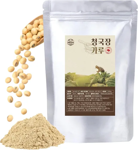 Polvo de soja fermentado tradicional coreano, 17.6 onzas, fuente de nattoquinasa, Cheonggukjang, polvo de soja, 17.64 oz, 17.6 onzas, 1