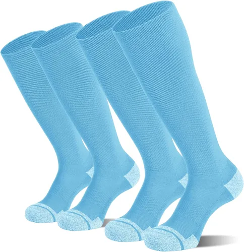 Miniatura 10 de CS CELERSPORT Paquete de 2 / 3 calcetines de béisbol para jóvenes, niños y adultos, calcetines de fútbol de sóftbol sobre la pantorrilla