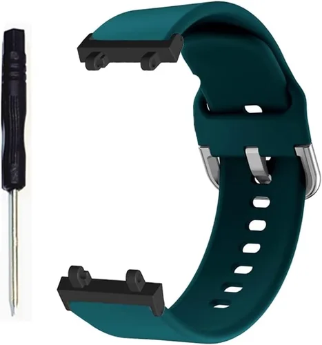 Miniatura 2 de Senter Correas de repuesto de goma suave de liberación rápida para reloj inteligente Amazfit T-rex 2