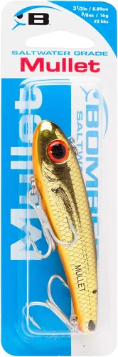 Miniatura 2 de Bomber Señuelos Mullet de hundimiento lento/señuelo de pesca de agua salada para caminar - Excelente para truchas moteadas, peces rojos, luchadores