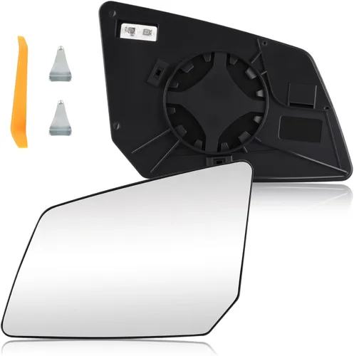 Nuevo espejo calefactable del lado izquierdo del conductor compatible con GMC Acadia Chevy Traverse Saturn Outlook reemplazo para 15951926 33223