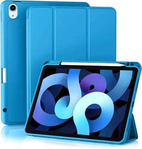 Miniatura 30 de Akkerds Funda compatible con iPad Air de 11 pulgadas de 7ª/6ª generación (M3/M2) 2025/2024, para iPad Air de 5ª/4ª generación de 10.9 pulgadas Rosa