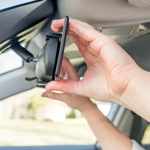 Miniatura 6 de Verivue Espejo retrovisor panorámico universal de 12 pulgadas, espejo retrovisor antirreflejos de gran ángulo para automóvil, accesorios de espejo