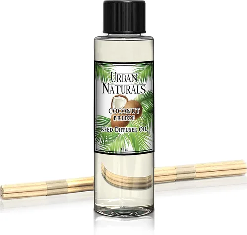 Miniatura 14 de Urban Naturals Recambio de aceite difusor de varillas ámbar y lavanda, lavanda relajante, ámbar cálido, aroma calmante para habitación, 4 onzas +