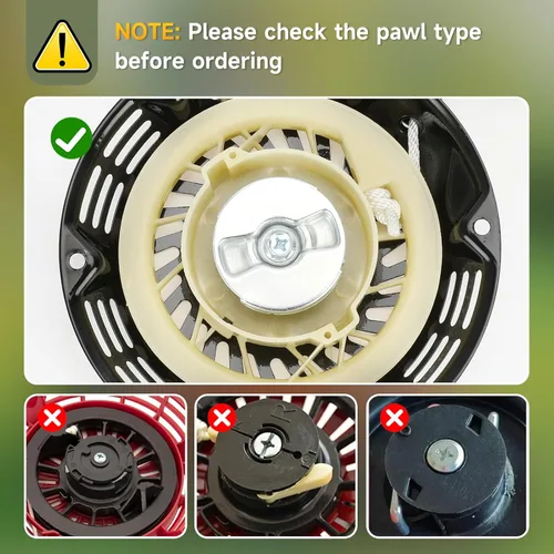 Miniatura 6 de HIAORS Conjunto de Arranque de Retroceso con Tirador de 212cc de Repuesto para Motor Predator 196cc 5.5HP 6.5HP Coleman Mini Bike CT200U BT200X Baja