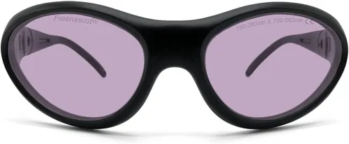 Miniatura 8 de FreeMascot OD 5+ 190nm-380nm/750nm-860nm longitud de onda violeta y láser infrarrojo gafas de seguridad