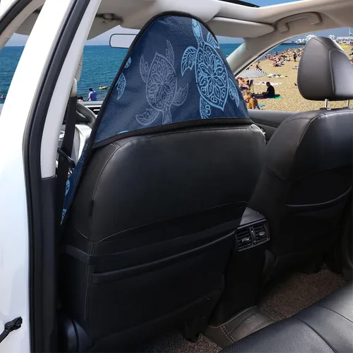 Miniatura 5 de Yewattles Turtle - Protector de toalla impermeable para asiento de automóvil, protector para después de correr, nadar, entrenamiento, Tortuga