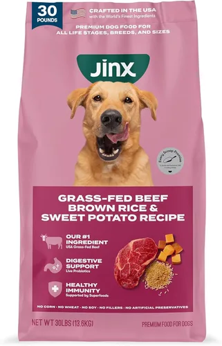 Miniatura 17 de Jinx Comida seca premium para perros de razas pequeñas - Croquetas de salmón real y batata dulce con superalimentos para el apoyo inmunológico