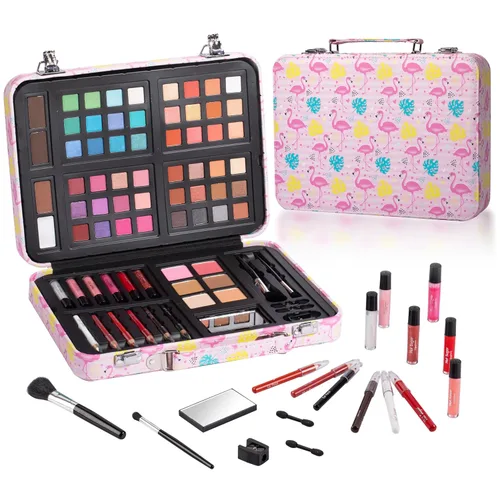 Hot Sugar Kit de maquillaje para adolescentes de 13 a 15 años, kit de maquillaje todo en uno para principiantes para mujeres, kit completo, juego de