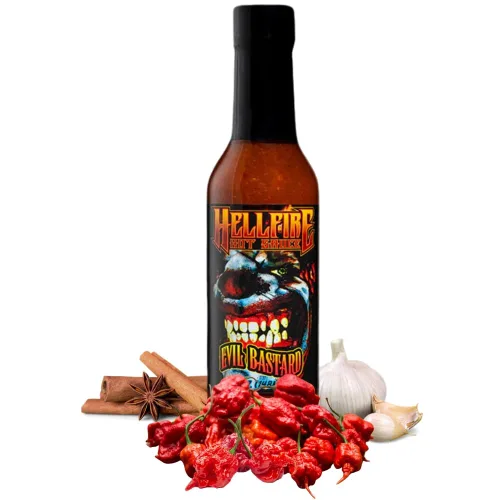 Miniatura 12 de Hellfire Fear This! Salsa picante galardonada Carolina Reaper de 5.0 fl oz