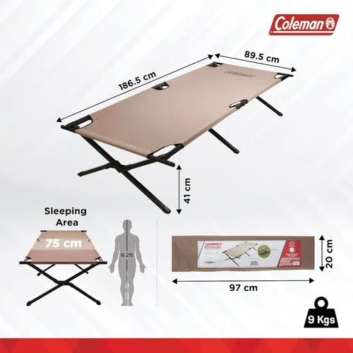 Miniatura 3 de Cama de campaña Coleman Trailhead II.