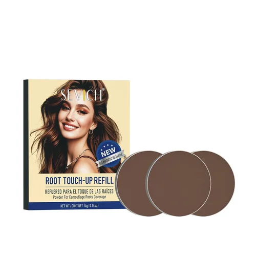 Miniatura 51 de Sevich - Sombra instantánea en polvo para línea capilar de cobertura rápida, corrector rápido de raíz de canas finas, cejas y barba, resistente al