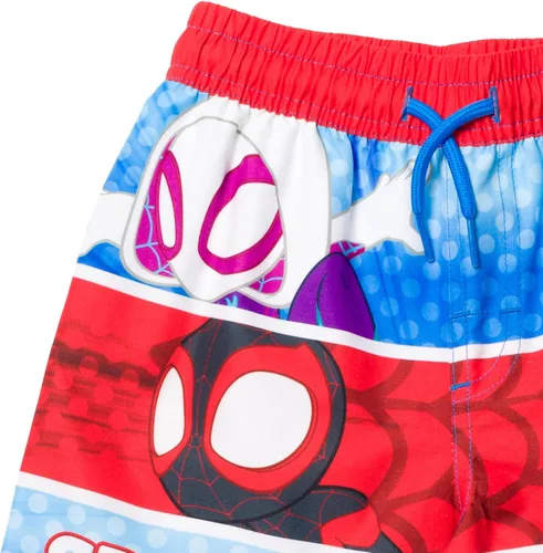 Miniatura 5 de Marvel Conjunto de camiseta de protección raglán y traje de baño UPF 50+, tallas para niños pequeños a niños grandes (2T - 18-20)