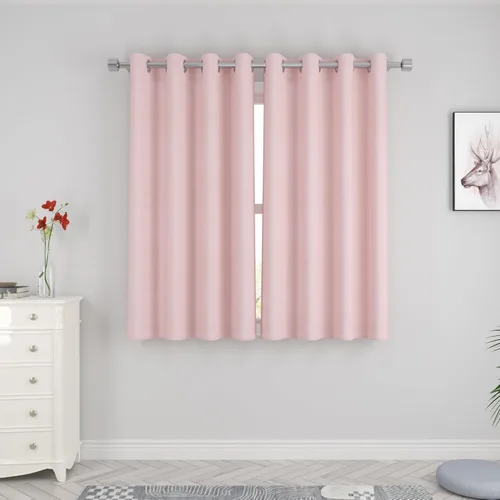 Miniatura 10 de UPOPO Cortinas de niveles de cocina negras de privacidad de lino texturizado de 24 pulgadas de largo, cortinas de café sobre el fregadero, cortinas