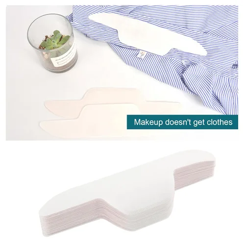 Miniatura 4 de Almohadillas absorbentes para el sudor del cuello, CANAGROW 80 unidades de protectores desechables autoadhesivos para el cuello, anti-manchas