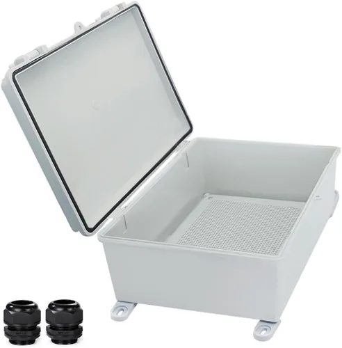 Miniatura 34 de Caja Eléctrica Impermeable a Prueba de Polvo Caja de Conexiones Resistente a la Intemperie IP67 Carcasa de Plástico ABS Caja de Proyecto