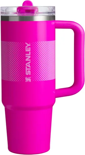 Miniatura 145 de STANLEY Quencher ProTour - Vaso con popote abatible con tapa a prueba de fugas, 14 onzas, popote y asa integrados, compatible con portavasos