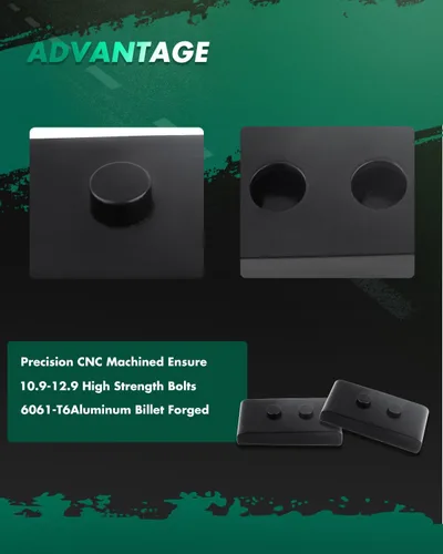 Miniatura 4 de SCITOO Kit de elevación de nivelación trasera de 1 pulgada para Ford 2008-2020 Espaciador de puntal de elevación de 1 pulgada compatible con bloques