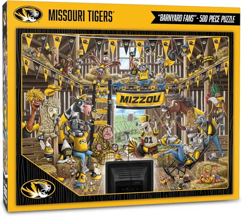 Miniatura 12 de YouTheFan NCAA Barnyard Fans - Rompecabezas de 500 piezas