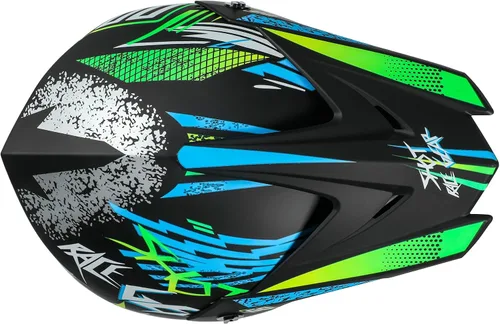 Miniatura 3 de Youth Sport Full-Face Helmet for BMX, Mountain Bike & Off-Road Motocross Helmet, DOT Certified Motorcycle Helmet for Dirt Bike & ATV, Lightweight
