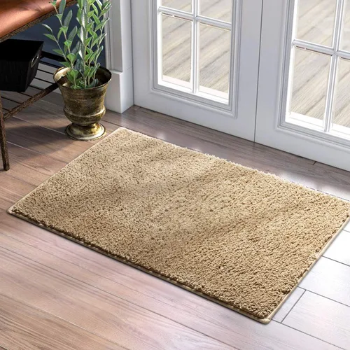 Miniatura 10 de HOMEIDEAS Tapetes para puerta de interior, 17 x 29 pulgadas, súper absorbentes, antideslizantes, para entrada, parte delantera y trasera, tapete