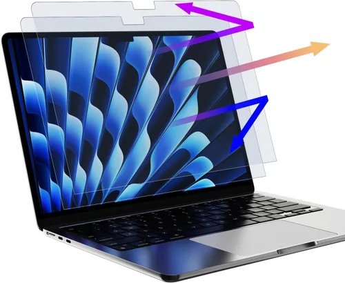 Miniatura 13 de Mamol Paquete de 2 protectores de pantalla anti luz azul para MacBook Air de 13 pulgadas (2018-2021, M1) / Macbook Pro de 13 pulgadas