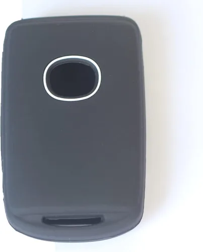 Miniatura 2 de 2 fundas para llavero de 3/4 botones compatibles con Mazda, Negro con blanco y negro con azul, Pequeño
