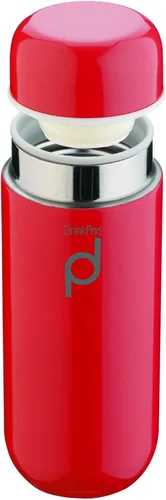 Miniatura 14 de Drinkpod Grunwerg - Botella de cápsula aislada al vacío, acero inoxidable, azul, 6.8 fl oz