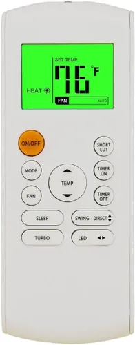 RG57B1/BGE - Mando a distancia de repuesto para aire acondicionado Midea Mrcool Frimec Klimaire RG57/BGE RG57B/BGE RG57B1/BGE RG57B2/BGE RG57A6/BGEF