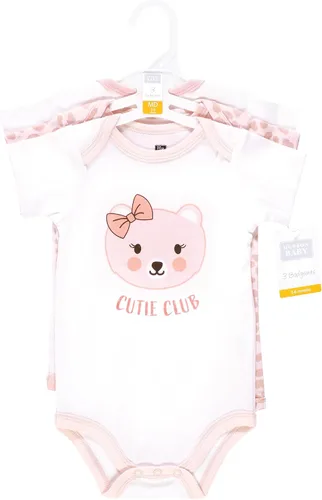 Miniatura 380 de Hudson Baby baby-girls Cotton Bodysuits 3-pack