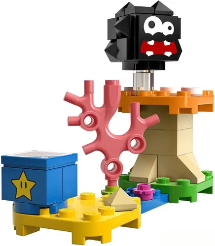 Miniatura 3 de Lego 30389 Super Mario Set en Bolsa con Plataforma y Set de Champiñón