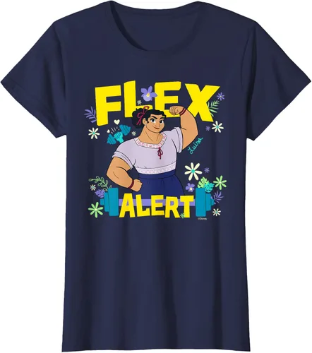 Miniatura 32 de Disney Encanto Luisa Madrigal Flex Alert Camiseta, Negro