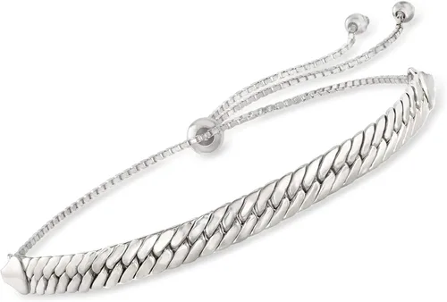 Miniatura 3 de Ross-Simons Juego de joyas de plata esterlina 3 pulseras Bolo, Plata de ley, no conocido
