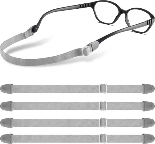 Miniatura 9 de Lvvfit Correa elástica ajustable para gafas para niños, correa deportiva para lentes de deporte, para niños pequeños, niños y niñas
