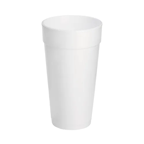 Miniatura 13 de Dart 10J10, vasos térmicos de espuma, 10 onzas, blancos, 25 por bolsa (caja de 40 bolsas)
