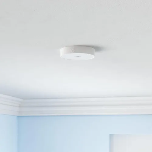 Miniatura 2 de LAVAED Paquete de 4 luces de disco con sensor de movimiento para interiores, luces LED de armario, luces nocturnas recargables por USB, 9 LED, 6000